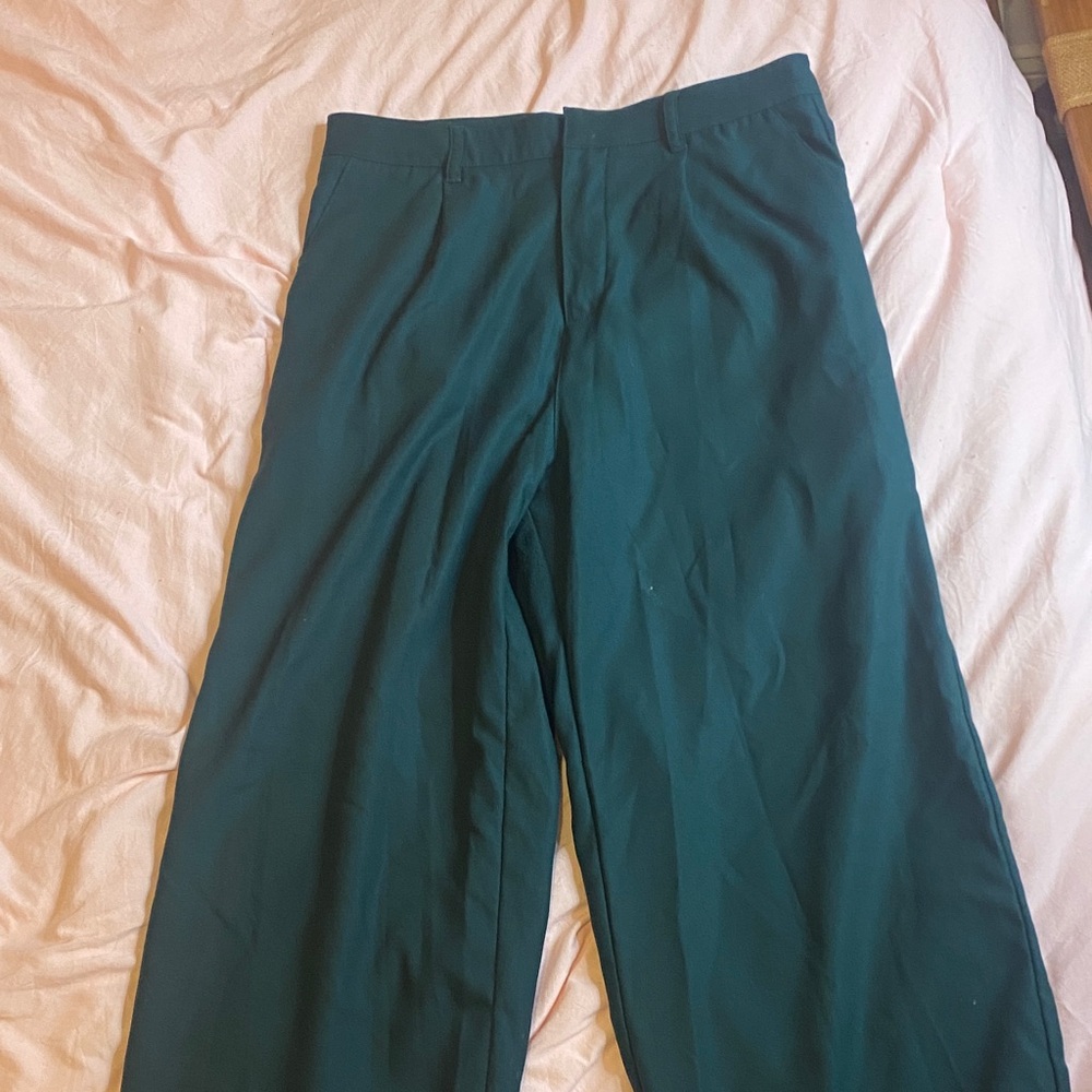 Modcloth Women's Teal Trousers
